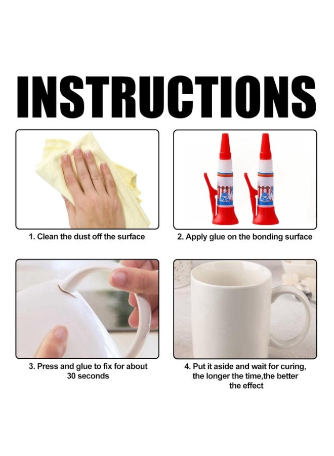 لاصق لحام قوي متعدد الاستخدامات 30 مل – مادة لاصقة عالية القوة مع عبوة ضغط للتحكم الدقيق، مناسب للمطاط، الخشب، السيراميك، الأحذية، البلاستيك والأسطح الزيتية، لاصق إصلاح منزلي للأرضيات والأعمال اليدوية والصيانة العامة - Image 5